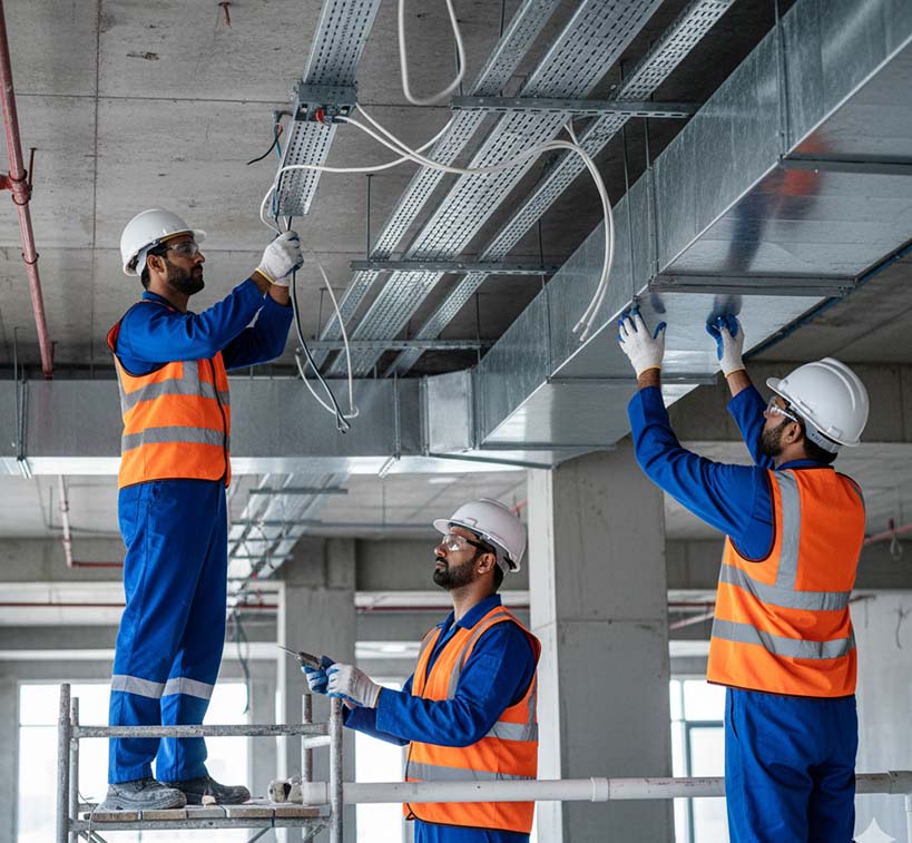 MEP (Mechanical, Electrical & Plumbing) Works